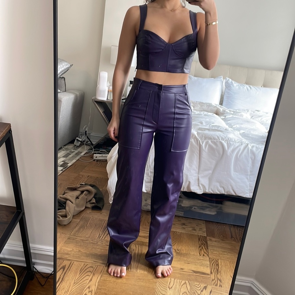 Zara Leather Set